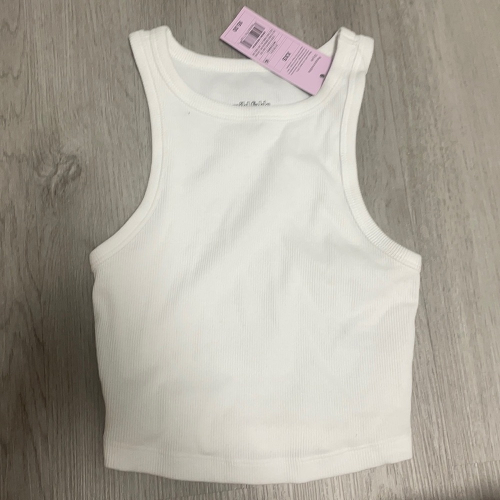 NWT Target White Tank Top
